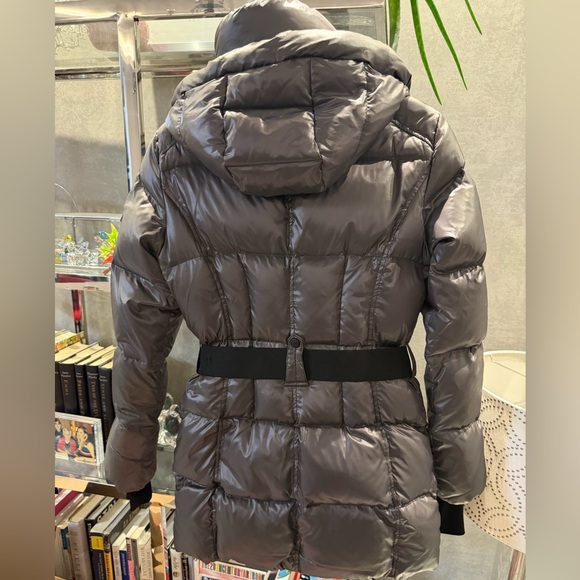SAM. Metallic Gray Puffer Jacket $650 retail - Picture 3 of 11